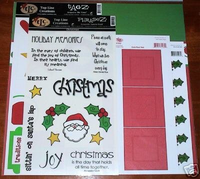 TLC Scrapbooking Kit - CHRISTMAS Theme