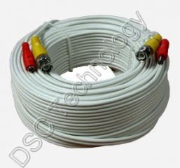 100ft PREMADE SIAMESE CABLE FOR CCTV CAMERA