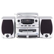 Supersonic SC-2020 Portable CD Player with Cassette Recorder & AM/FM Radio