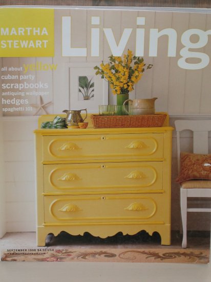 Martha Stewart Living September 1998 Issue 92