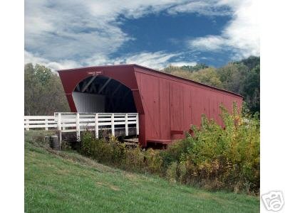 Original Photo of Roseman Bridge in Beautiful Madison County 11x14