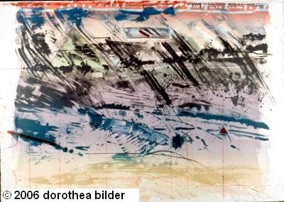 View of Rio -- Original Stone Lithograph Dorothea Bilder 28
