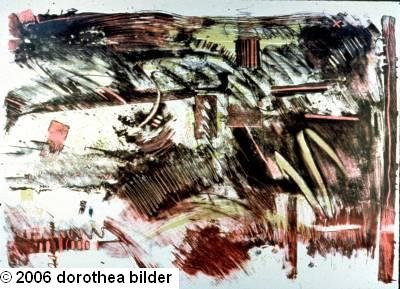 Brazilian Contrasts -- Original Stone Lithograph Dorothea Bilder 29 s