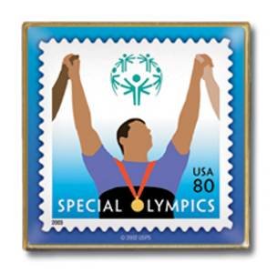 Special Olympics Stamp Pin lapel pins 3771 S