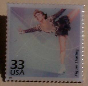Figure Skating Stamp pin lapel pins hat tie tac 3190e s