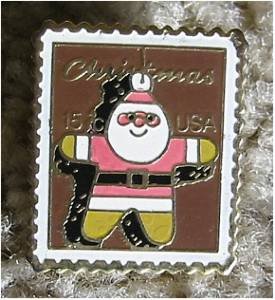 Christmas Santa cloisonne lapel pins hat stamp pin 1800