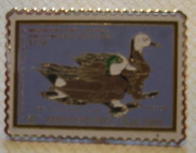 Wigeon duck stamp pin lapel hat tie tac pins new rw51 S