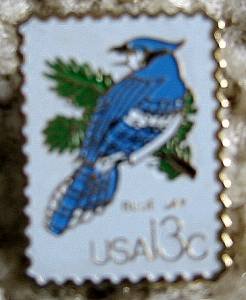Blue Jay CAPEX 1978 stamp pins lapel pin hat 1757d