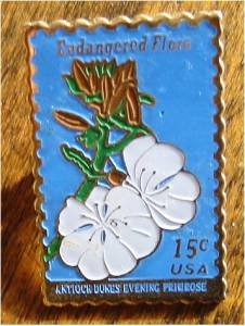 Antioch Dunes Primrose Flower stamp pin lapel pins hat 1786