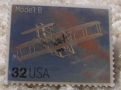 Model B Classic Aircraft stamp pins lapel pin hat 3142b s