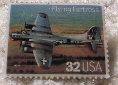 B-17 Flying Fortress Classic Aircraft stamp pins lapel pin 3142k S