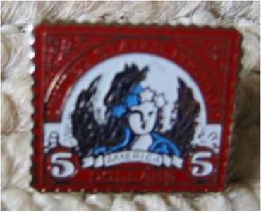 Head of Freedom lapel pins stamp pin hat tie tac 573