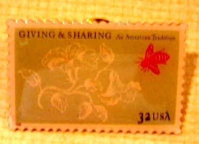 Philanthropy Stamp Pin collectible hat lapel pins 3243 S