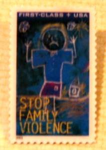 Stop Family Violence Stamp Pin tie tac lapel pins B3 S