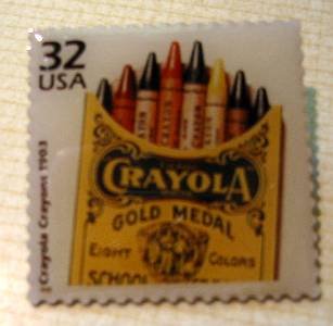 Crayons Crayola Starts stamp pin lapel pins hat 3182d S