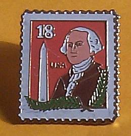 George Washington Monument Stamp Pin lapel pins 2149