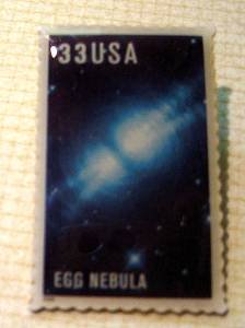 Egg Nebula Hubble stamp pin lapel pins NASA hat 3387