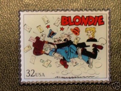 Blondie Comic Classics stamp pin lapel pins 3000L