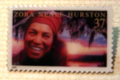 Zora Neale Hurston Black Heritage stamp pin lapel 3748 S