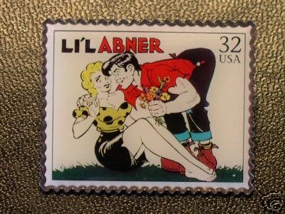 Li'L Abner Comics stamp pin lapel pins hat 3000q