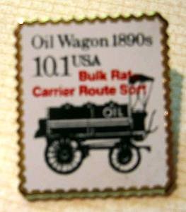 Oil Wagon Transportation stamp pin lapel pins hat 2130 s