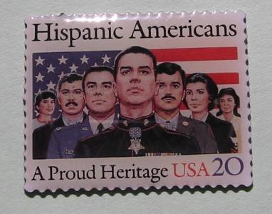 Hispanic Americans Stamp Pin lapel pins hat new 2103 s