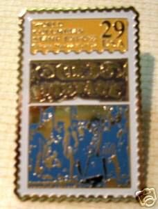 World Columbian Stamp Expo Coumbus pin lapel pins 2616 S