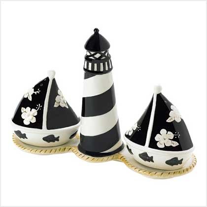 SEASIDE SALT & PEPPER SET