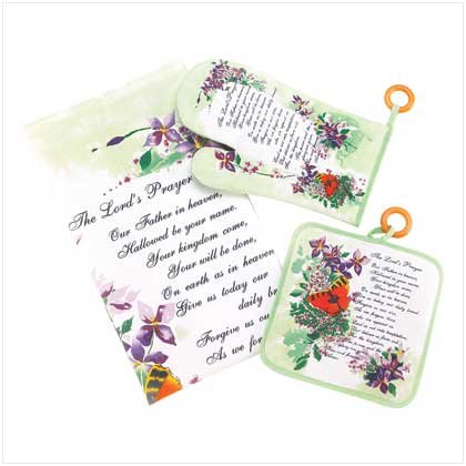 LORD`S PRAYER KITCHEN SET