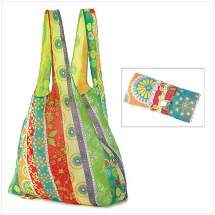COUNTRY FLORAL REUSABLE TOTE