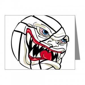 VICIOUS VOLLEYBALL | note cards -20pk-