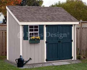 Lean to Storage Shed Plans