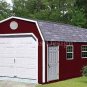 12' X 20' Barn/gambrel Garage Project Plans, Design #31220