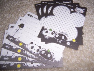 Monotone Panda Mini Memos