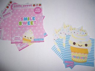 Sweet Smile Ice Cream mini memos