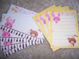 Music Animals Mini Memos