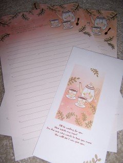 Tea Time Letterset