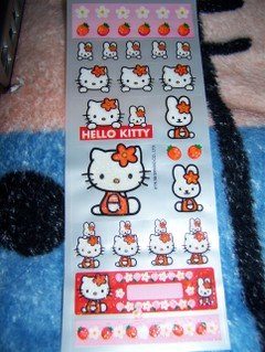 Hello Kitty Sticker Sheet