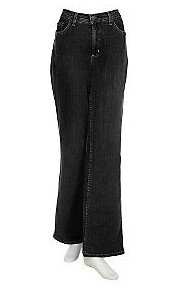 Denim & Co. Stretch Bootcut Jeans BLACK 14