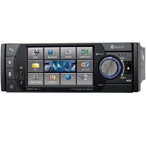 DT-4003 4" 1 Din In-Dash Car DVD Player with GPS