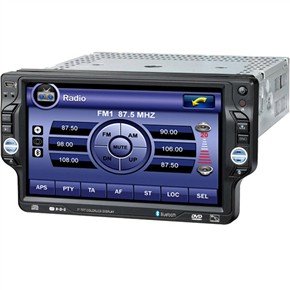 DT-1701 7" 1 Din In-Dash Car DVD Player with GPS