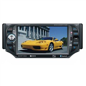 DT-5002 5" 1 Din In-Dash Car DVD Player with GPS