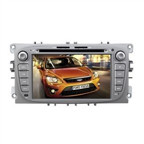 7" HD Digital Touch Screen 2 Din Car DVD Player with GPS DVB-T for Ford Focus/Mondeo