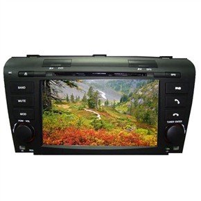 7" HD Digital Touch Screen 2 Din Car DVD Player with GPS CANBUS DVB-T for Mazda 3