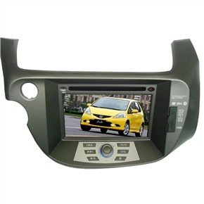 7" HD Digital Touch Screen 2 Din Car DVD Player with GPS DVB-T for Honda-Fit