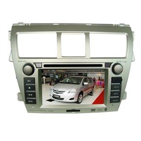 6.2" HD Digital Touch Screen 2 Din Car DVD Player with GPS DVB-T for TOYOTA-Vios
