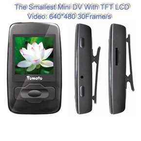 2GB Mini DVR 1.44-inch TFT LCD Screen Video Recorder with MP3 MP4