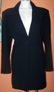 Talbots Ladies 12 Blazer Navy Blue Formal
