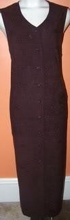 Jaclyn Smith Ladies 16 Dress Brown Long and Formal