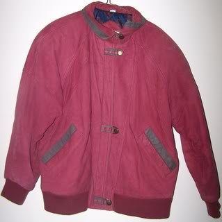 Preswick & Moore Mens S Jacket Genuine Leather Red